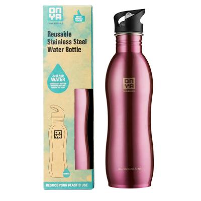 H2Onya Stainless Steel Bottle 1000ml Pink